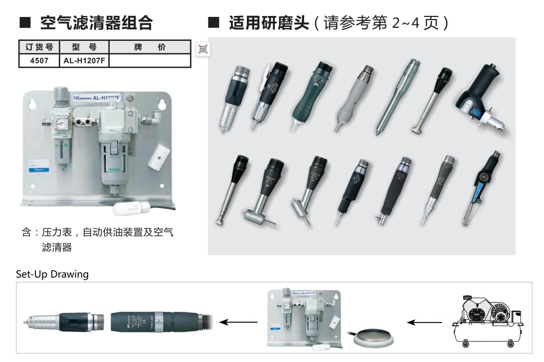 氣動(dòng)打磨機(jī)空氣過濾器